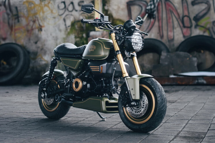 Custom Honda Monkey by Treasure Garage