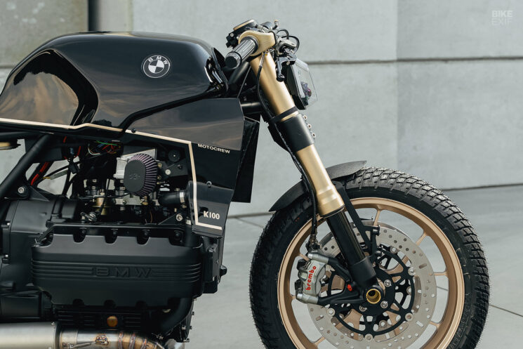 BMW K100 café racer by Motocrew