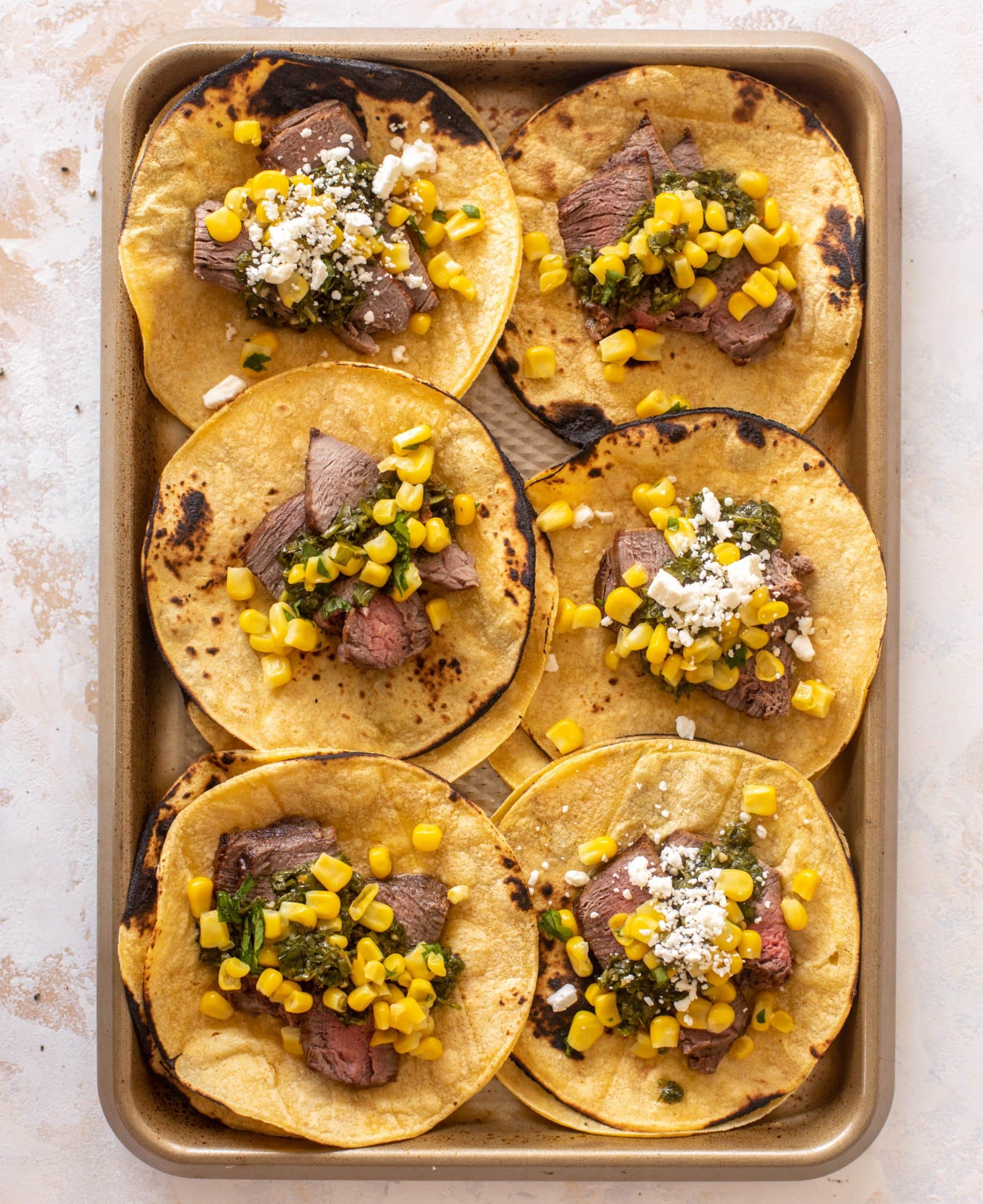 grilled steak tacos