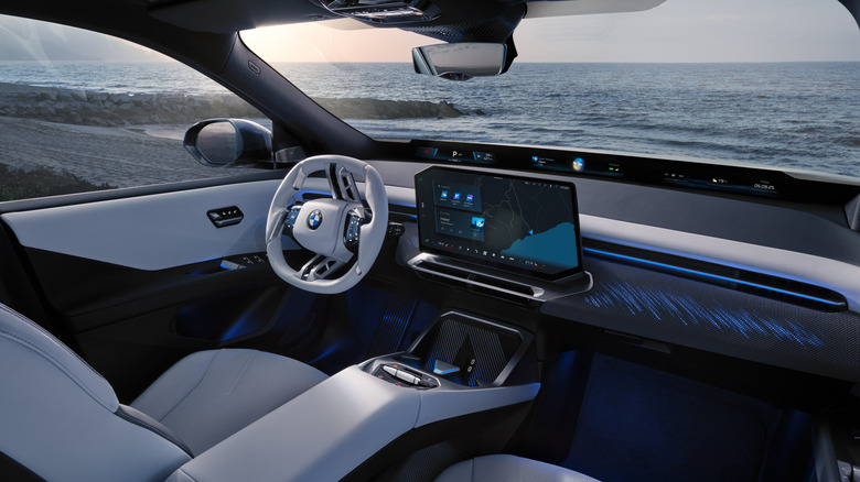 Interior of a 2026 BMW iX3