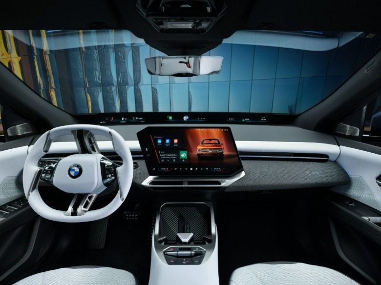 Interior of a 2026 BMW iX3