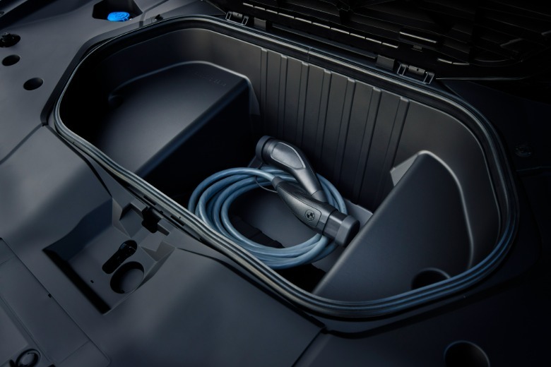 Frunk of a 2026 BMW iX3