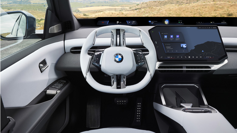 Dashboard of a 2026 BMW iX3