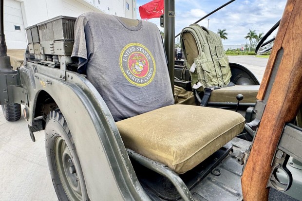 No Reserve: 1952 Willys M38A1 w/M-100 Trailer