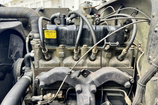 No Reserve: 1952 Willys M38A1 w/M-100 Trailer