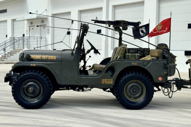 No Reserve: 1952 Willys M38A1 w/M-100 Trailer
